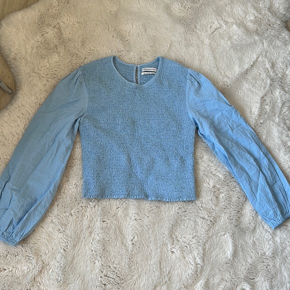 NWOT URBAN OUTFITTER BLUE TOP - Picture 1 of 3